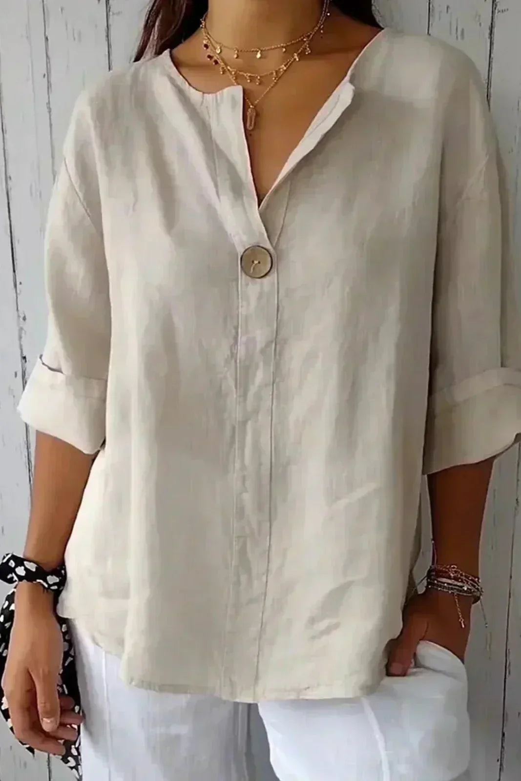 Célia | Top Chic à Col V