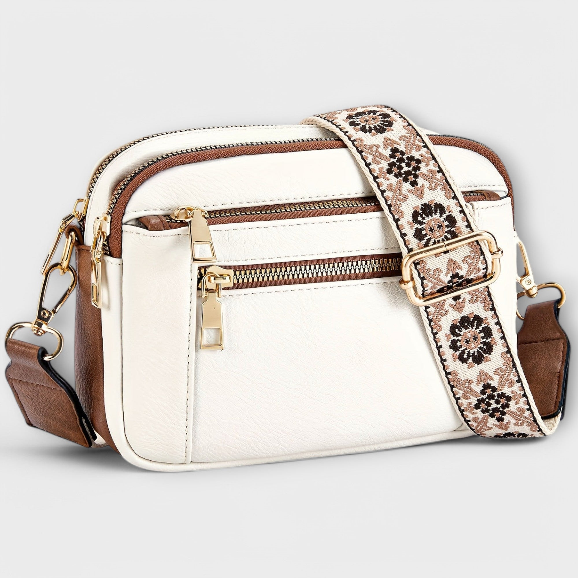 Léonie | Sac Bohème Chic en Cuir Vegan