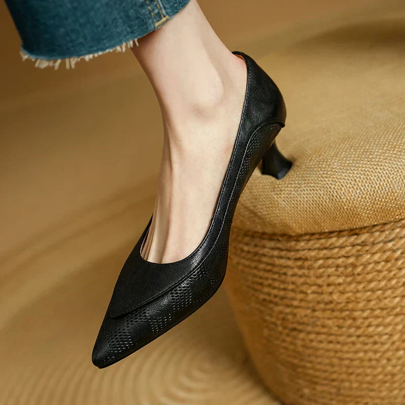 Céline | Escarpins Élégants Texturés