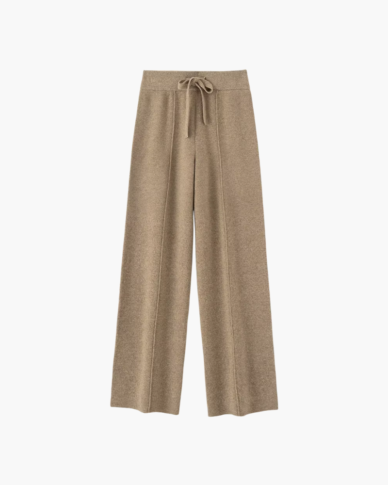Clémence | Pantalon Droit en Laine Mérinos