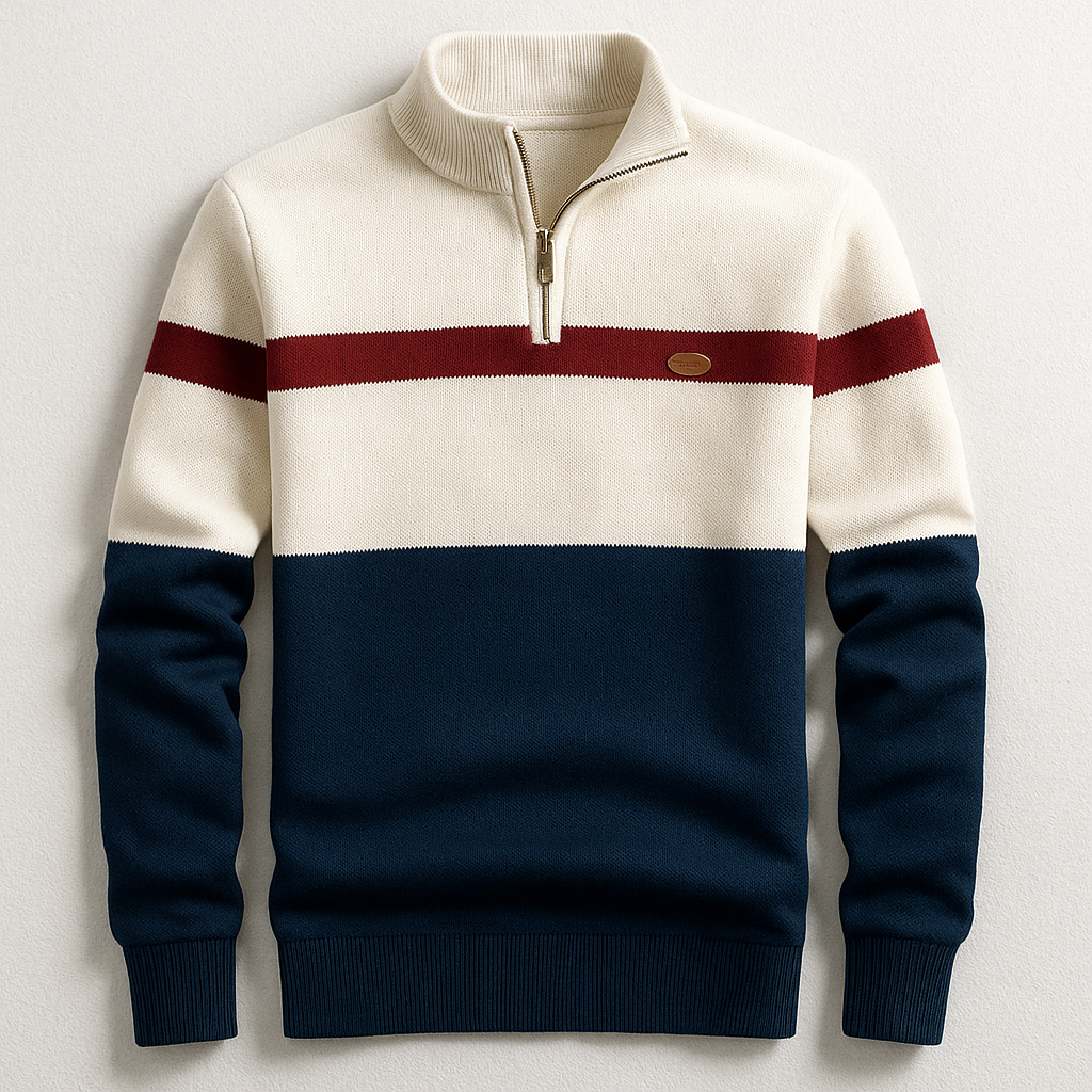 Grégoire | Pull Élégant à Col Zippé