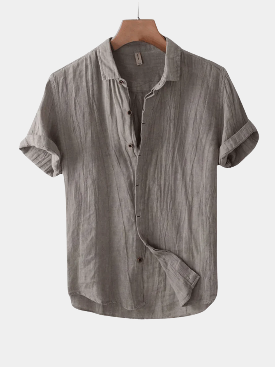 Émeric | Chemise d'Été Élégante en Lin pour Homme