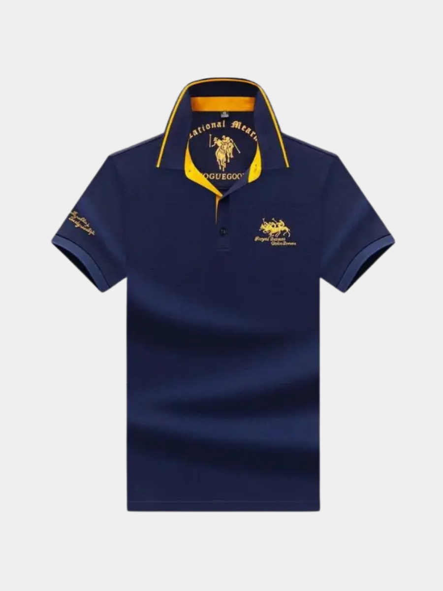 Rémi | Polo Élégant à Col Mao pour Homme