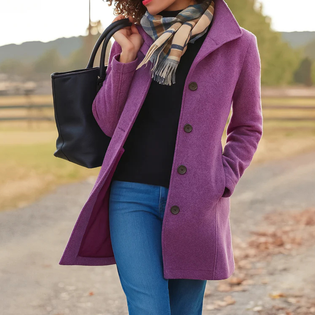 Émeline | Manteau Chic de Mi-Saison