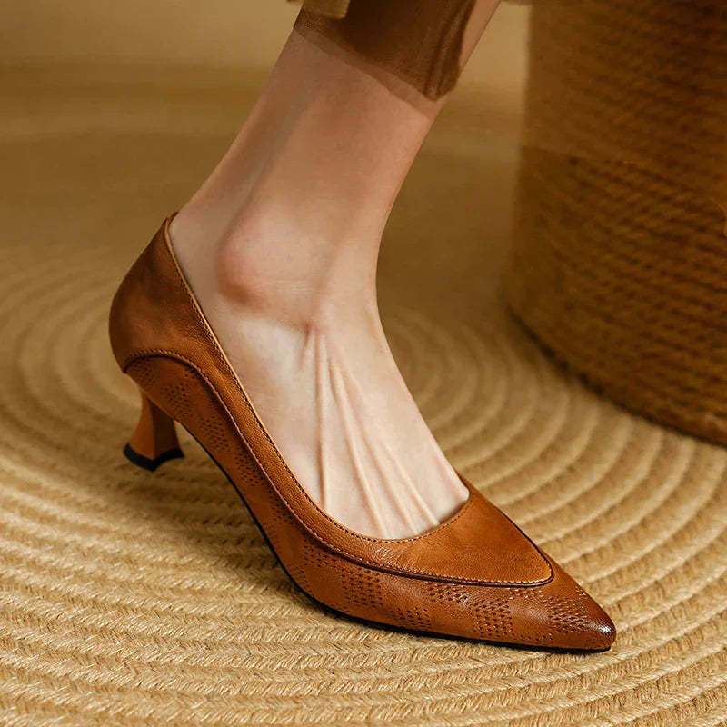 Céline | Escarpins Élégants Texturés