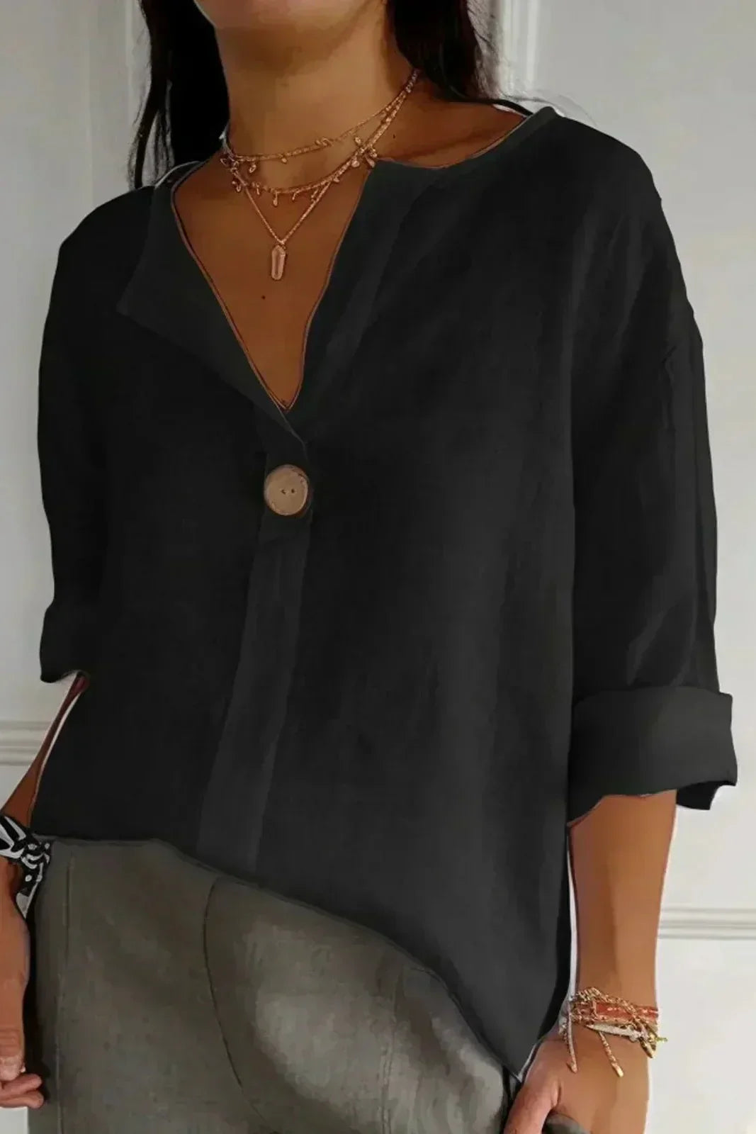 Célia | Top Chic à Col V
