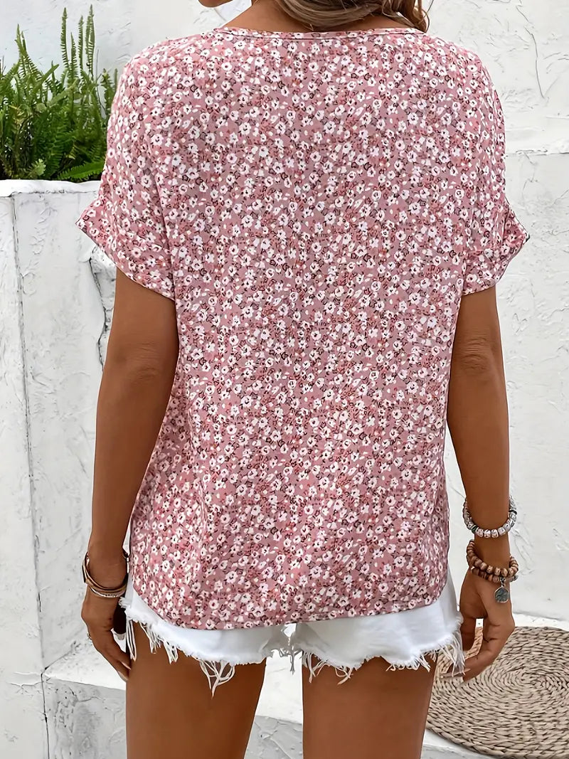 Anaïs | Blouse Fleurie Élégante
