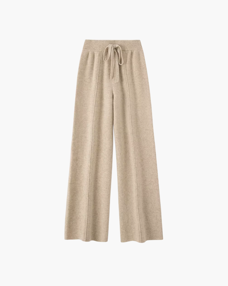 Clémence | Pantalon Droit en Laine Mérinos