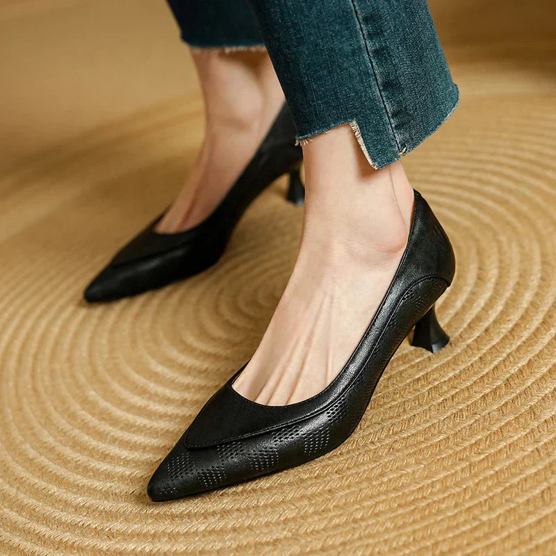 Céline | Escarpins Élégants Texturés