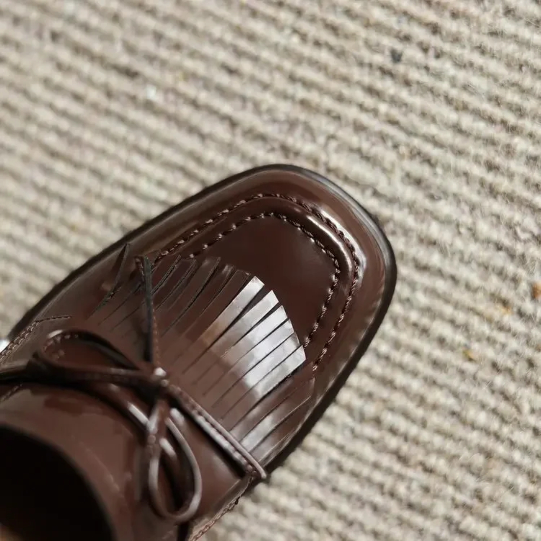 Madeleine | Mocassins à Talon Élégants