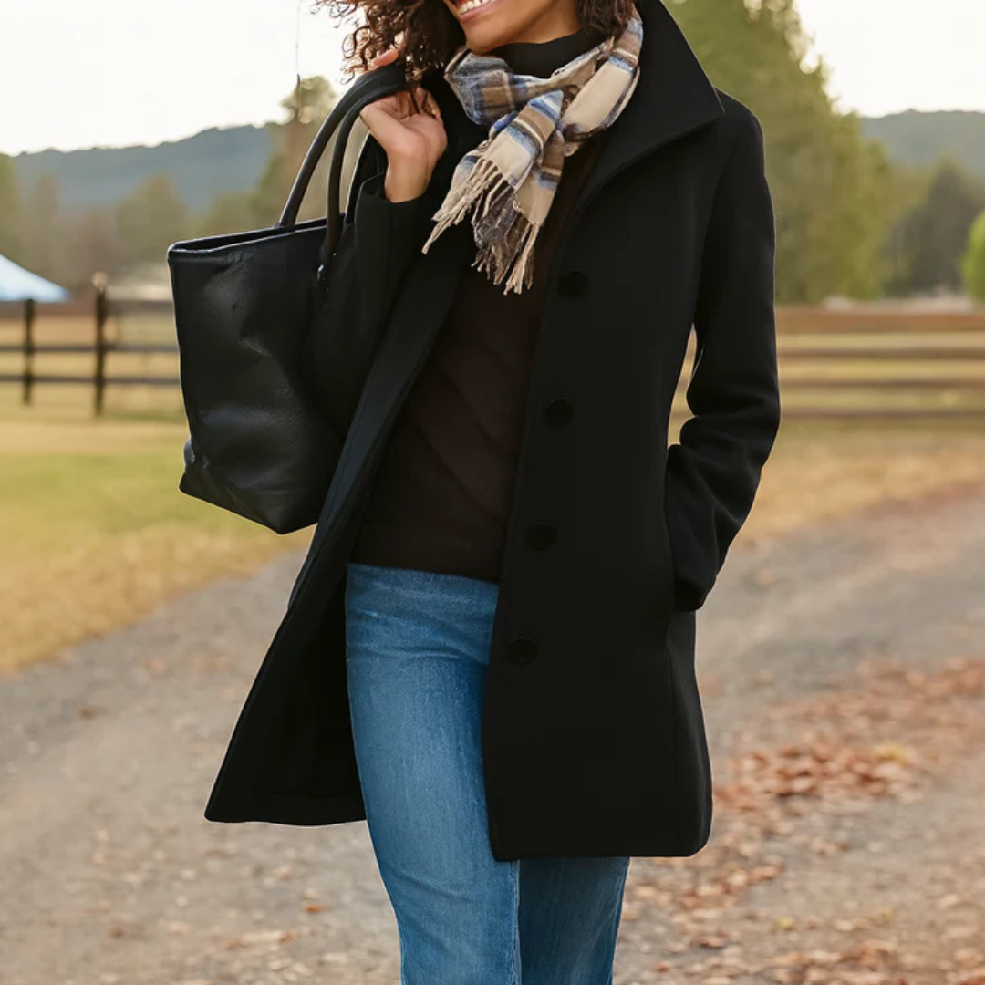 Émeline | Manteau Chic de Mi-Saison