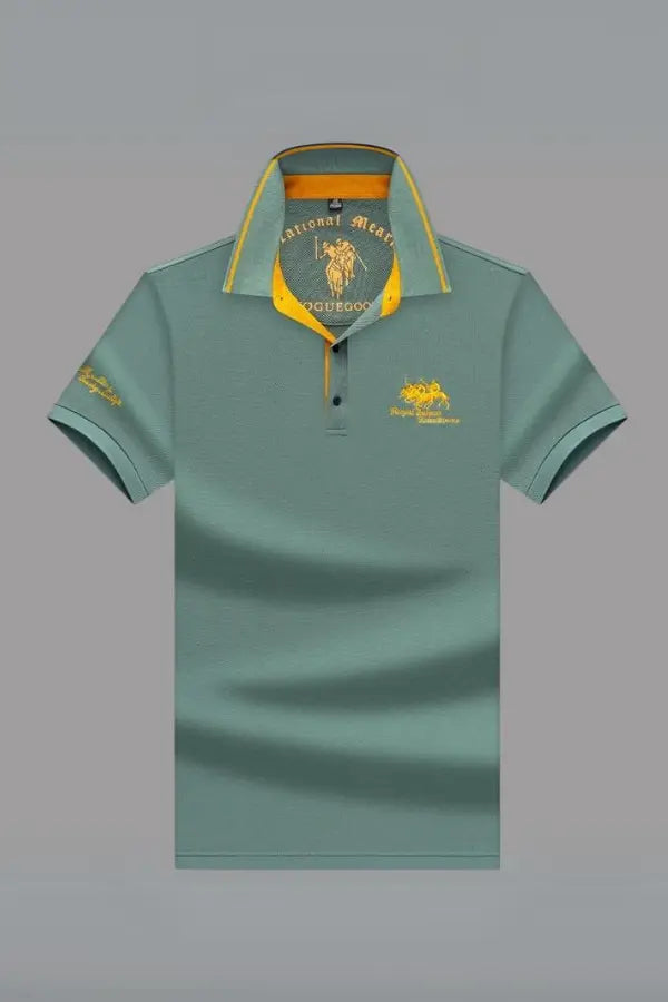 Rémi | Polo Élégant à Col Mao pour Homme