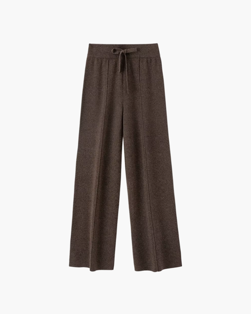 Clémence | Pantalon Droit en Laine Mérinos