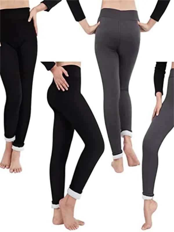 Solène | Legging Chaud et Extensible à Taille Haute