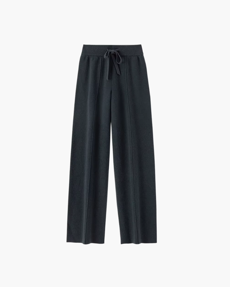 Clémence | Pantalon Droit en Laine Mérinos