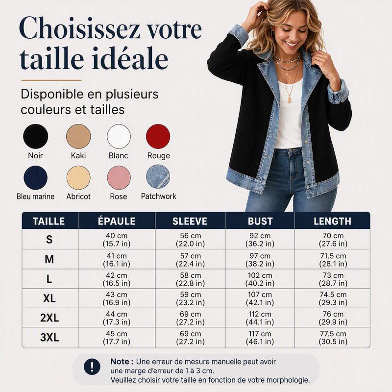 Élégance | Manteau en Maille et Jean