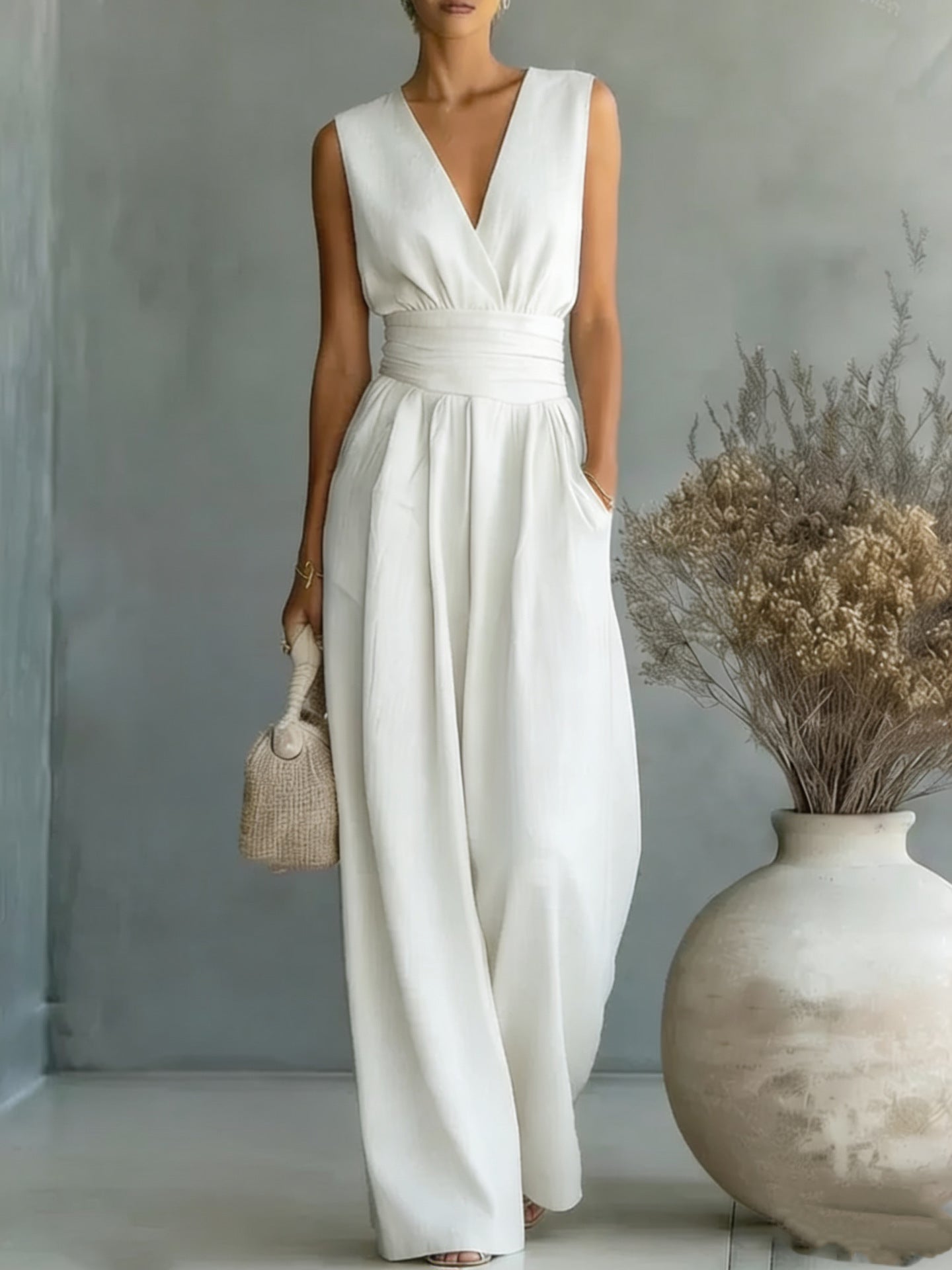 Adèle | Combinaison Élégante au Style Intemporel