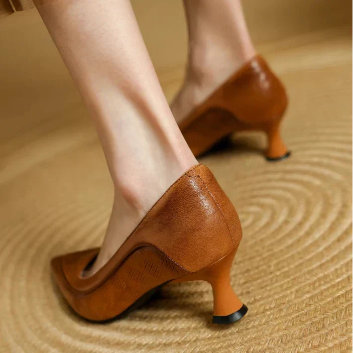 Céline | Escarpins Élégants Texturés