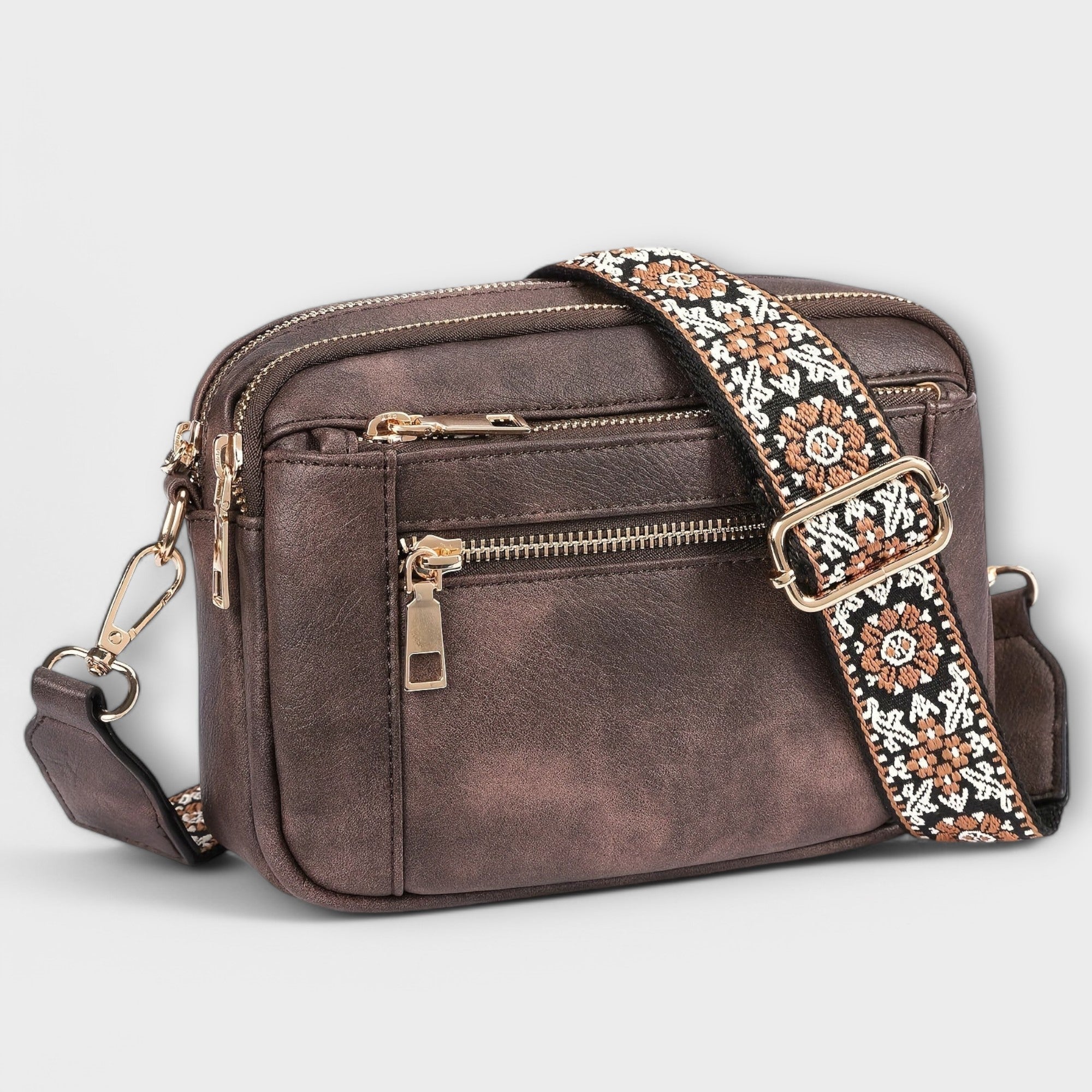 Léonie | Sac Bohème Chic en Cuir Vegan