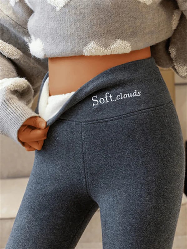 Solène | Legging Chaud et Extensible à Taille Haute