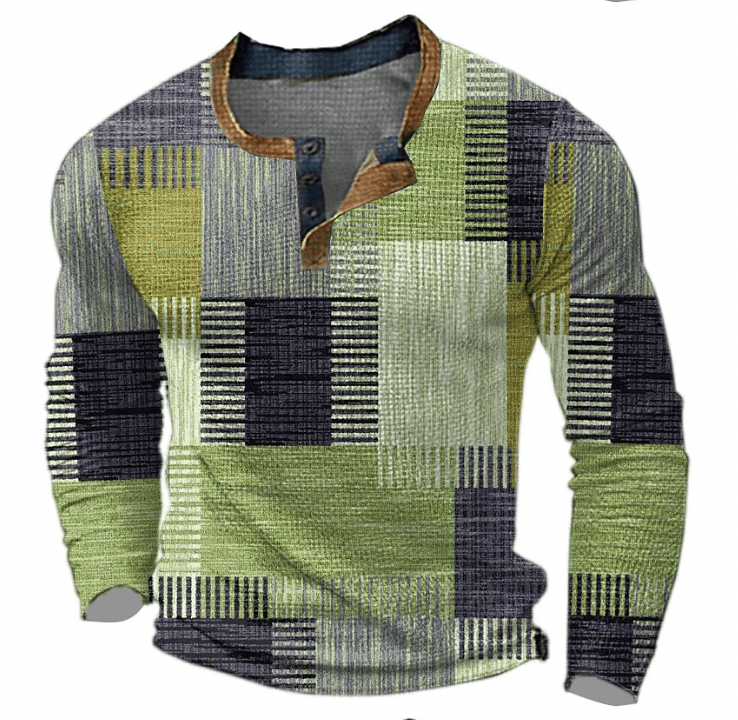 Louis | Chemise Élégante à Manches Longues pour Homme