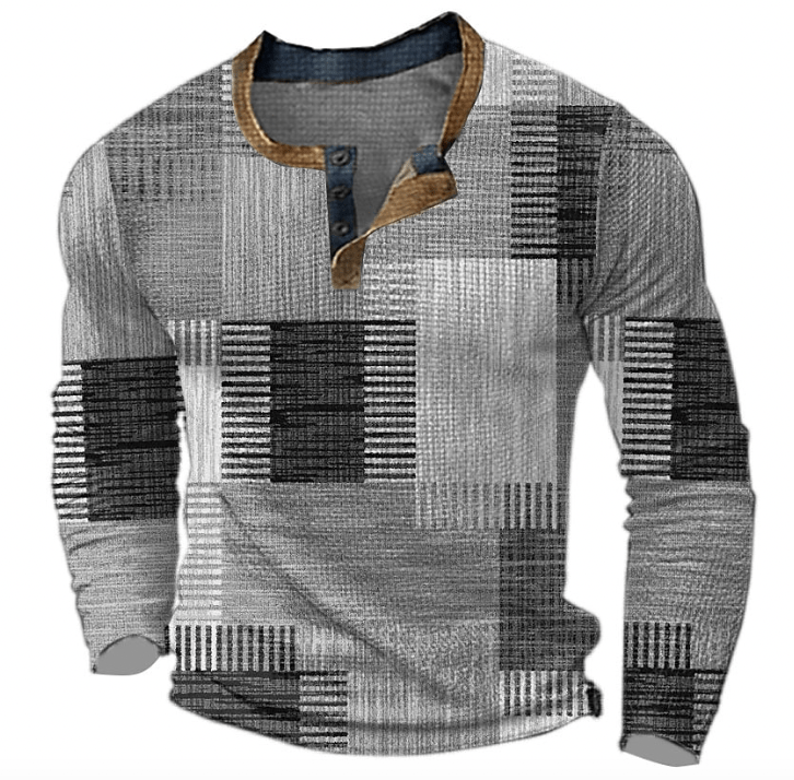Louis | Chemise Élégante à Manches Longues pour Homme