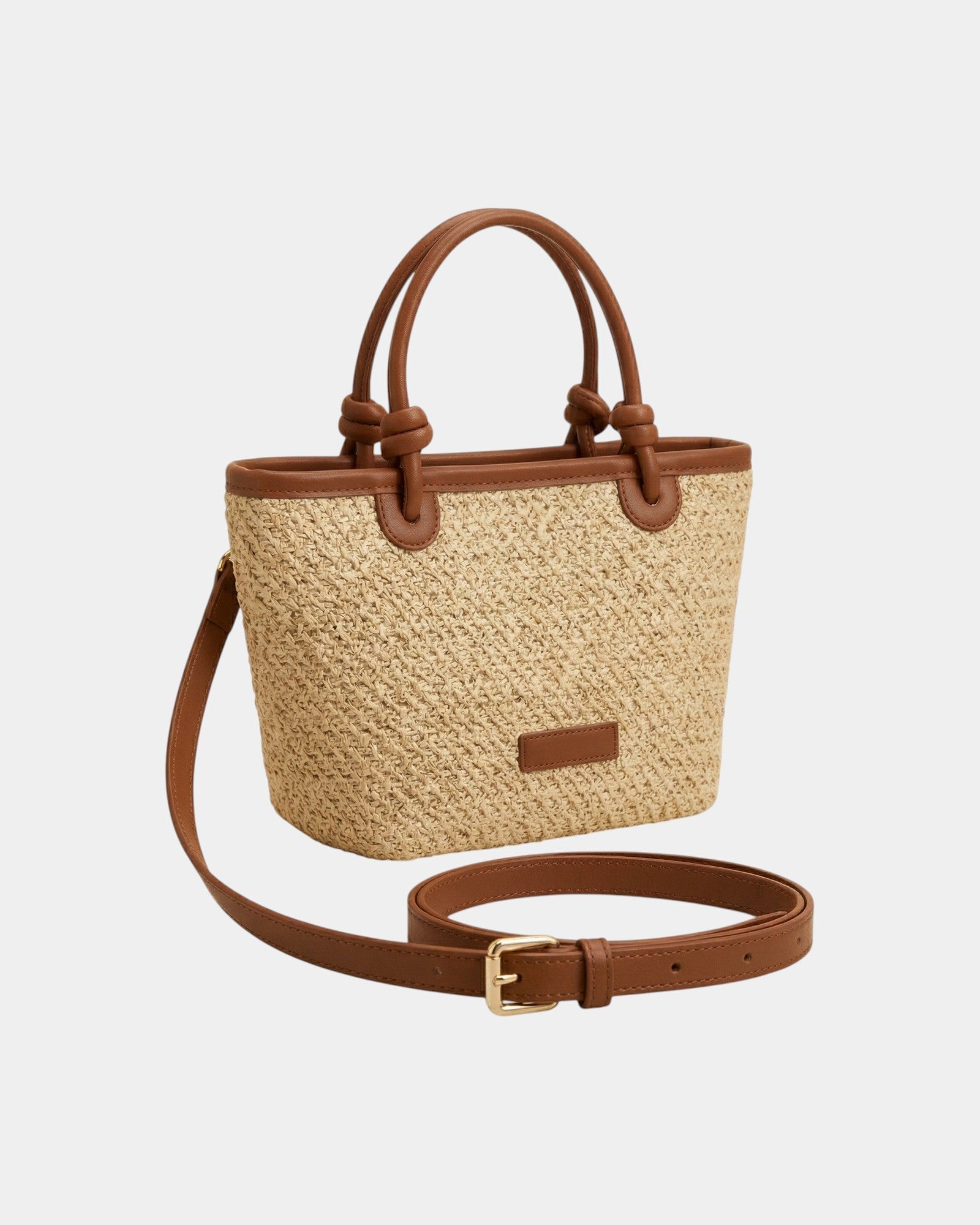 Élise | Sac Tricoté Chic à Double Porté