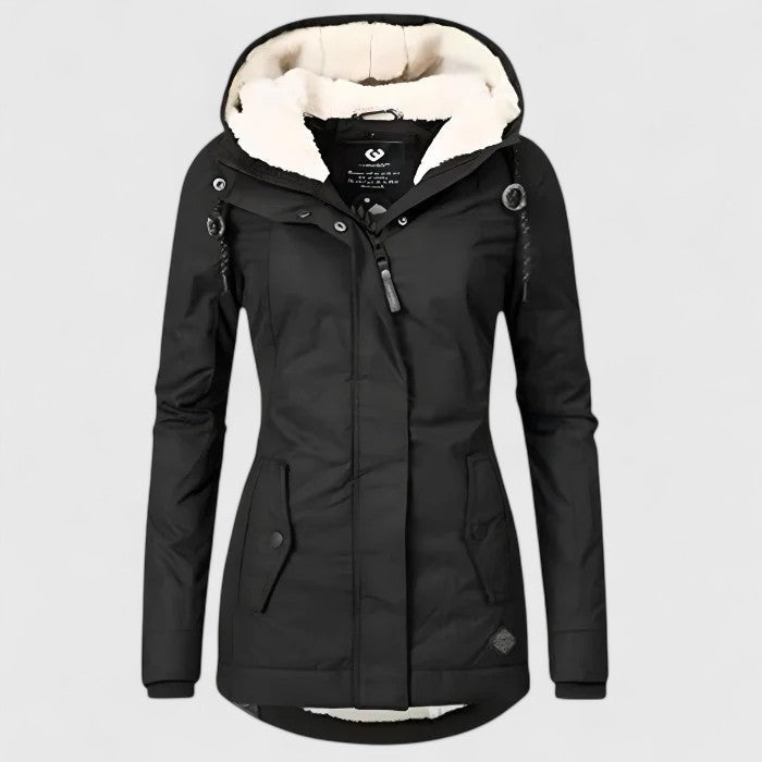 Maëlys | Parka Doublée Sherpa à Capuche