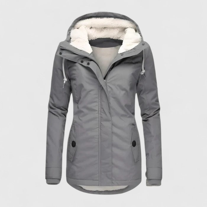 Maëlys | Parka Doublée Sherpa à Capuche