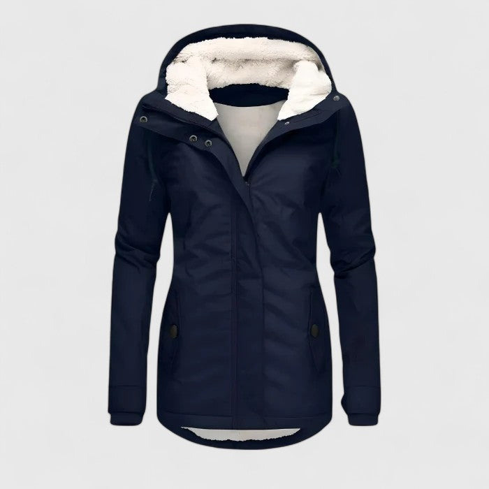 Maëlys | Parka Doublée Sherpa à Capuche