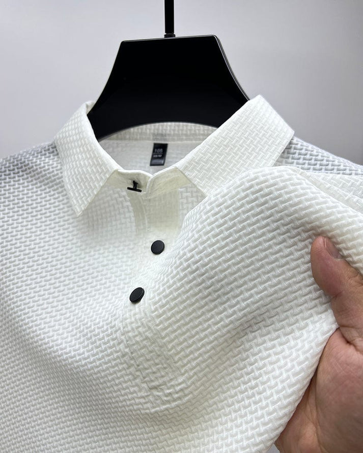 Sébastien | Polo d'Été Raffiné en Mesh pour Homme