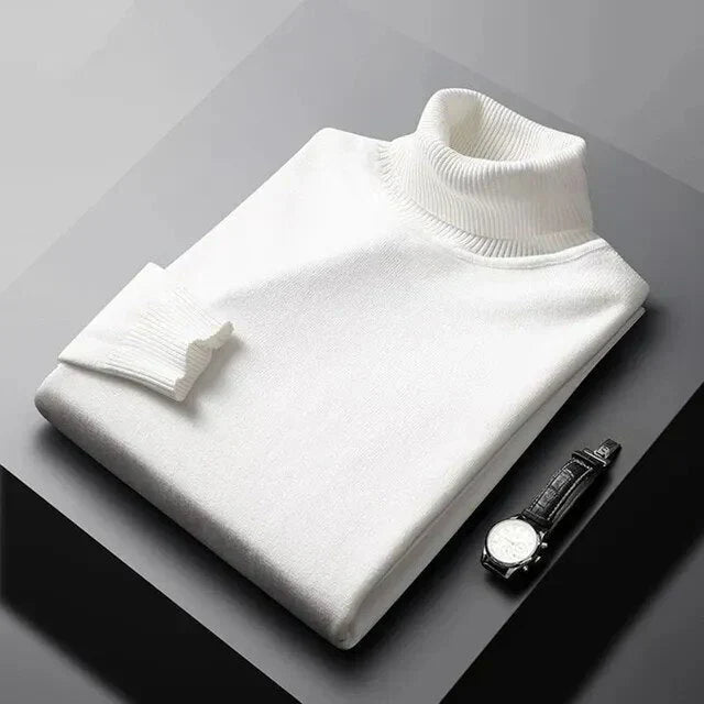 Sylvain | Pull en Maille à Col Roulé