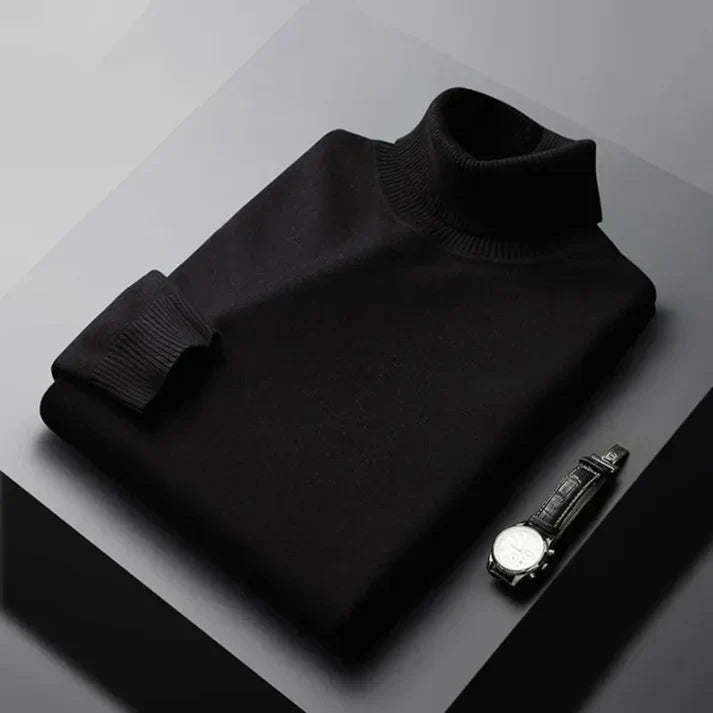 Sylvain | Pull en Maille à Col Roulé