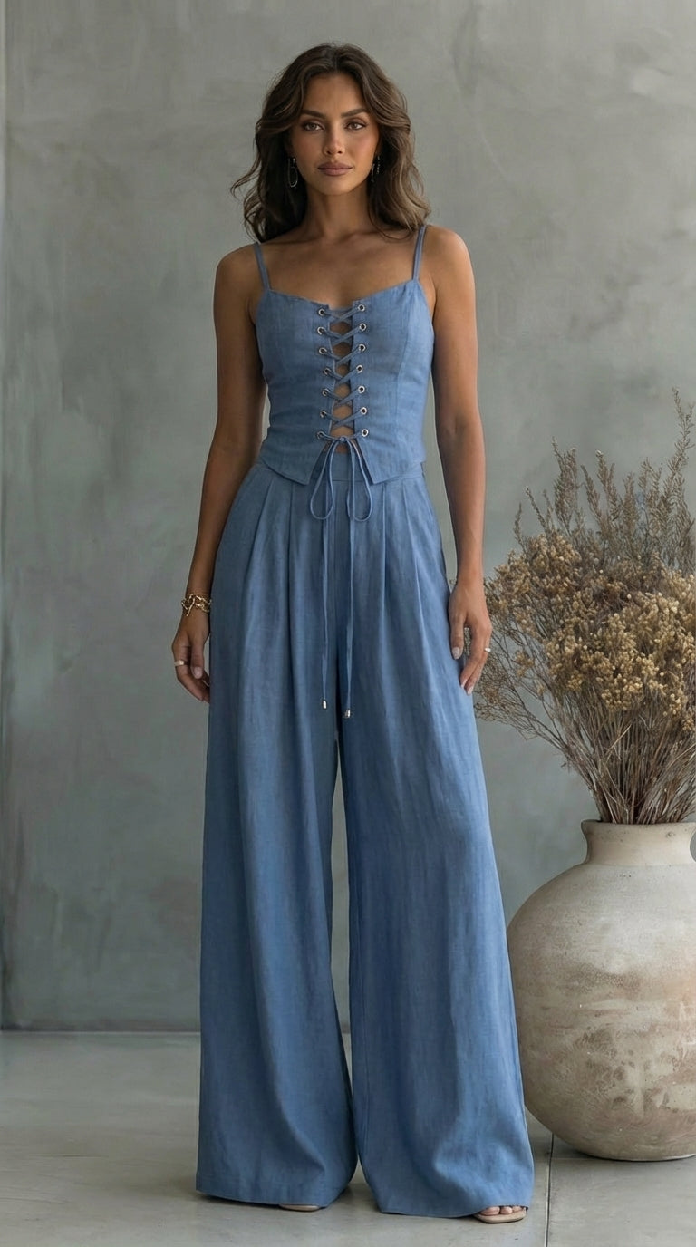 Claire | Ensemble Élégant 2 Pièces au Style Intemporel