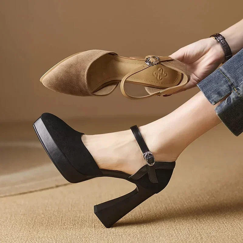 Amandine | Escarpins Élégants à Plateforme