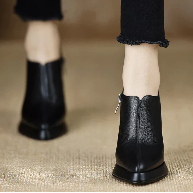 Éloïse | Bottines Élégantes à Talon