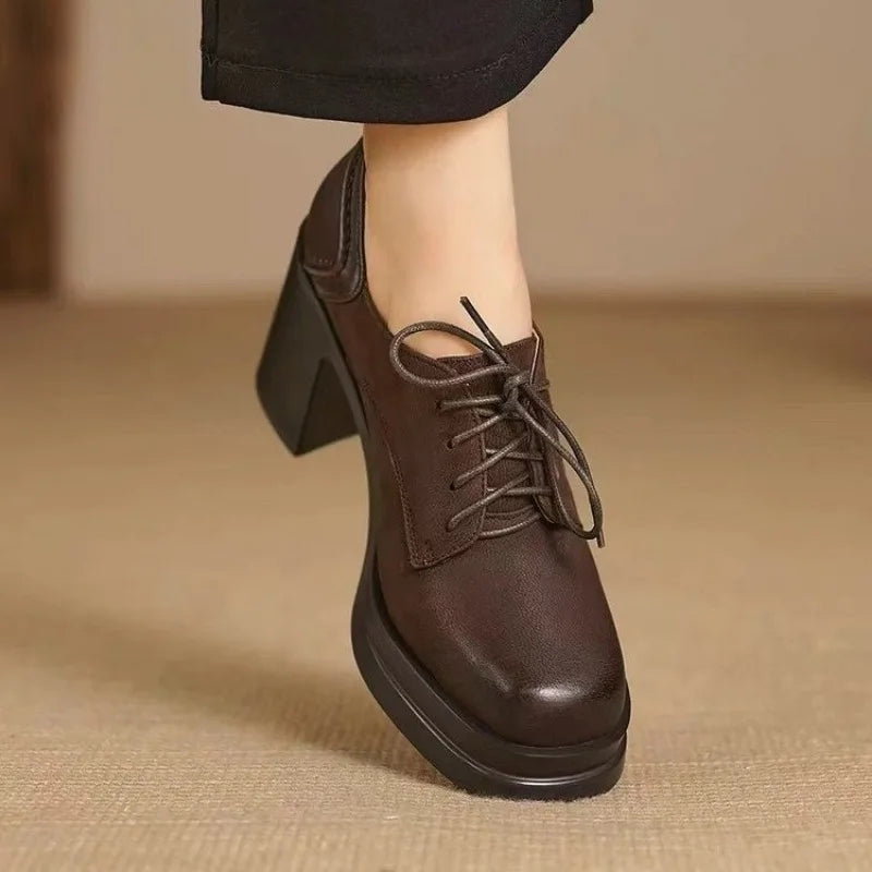 Madeleine | Escarpins Vintage à Lacets