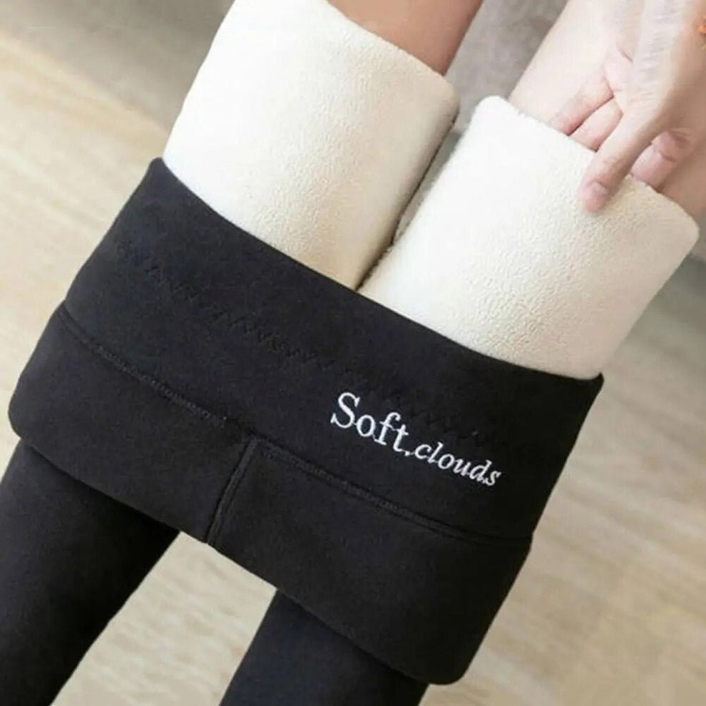 Solène | Legging Chaud et Extensible à Taille Haute