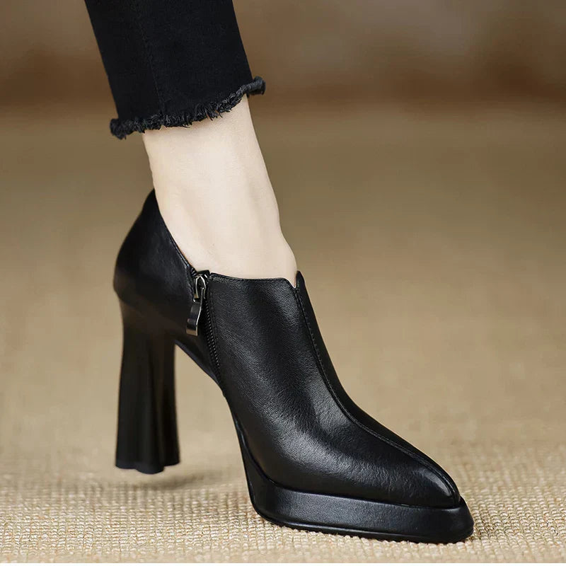Éloïse | Bottines Élégantes à Talon