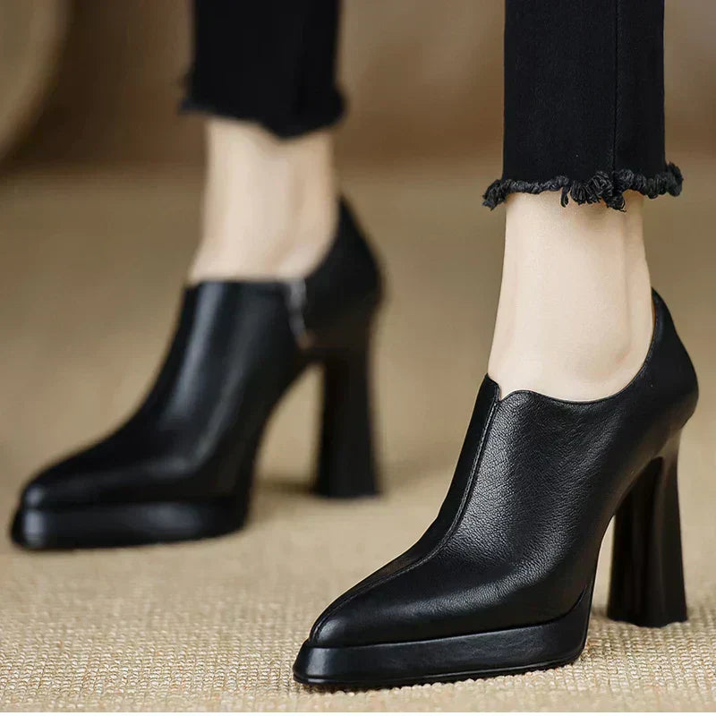 Éloïse | Bottines Élégantes à Talon