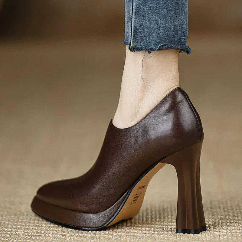 Éloïse | Bottines Élégantes à Talon