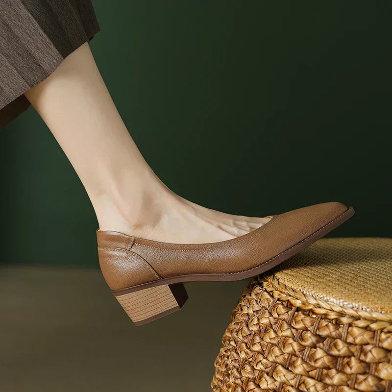 Céleste | Escarpins Élégants à Talon Moyen