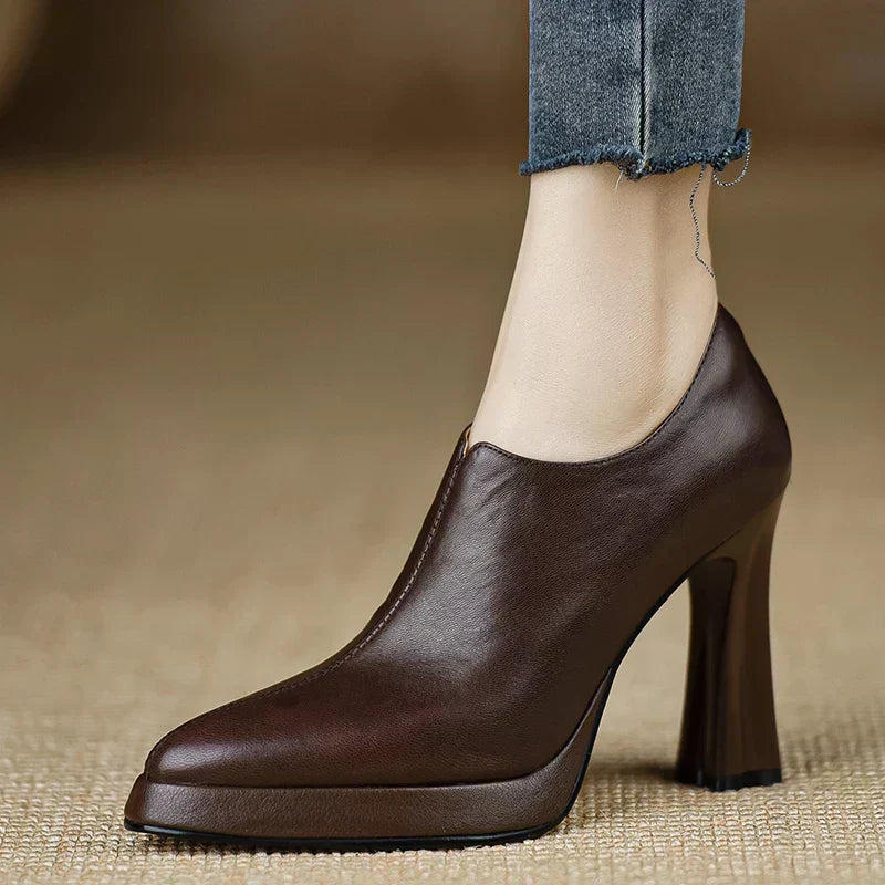 Éloïse | Bottines Élégantes à Talon