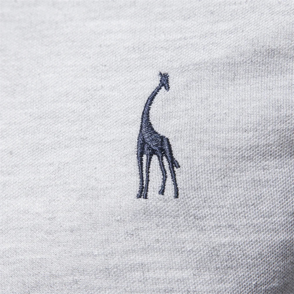 Édouard | Pull Polo Élégant à Broderie