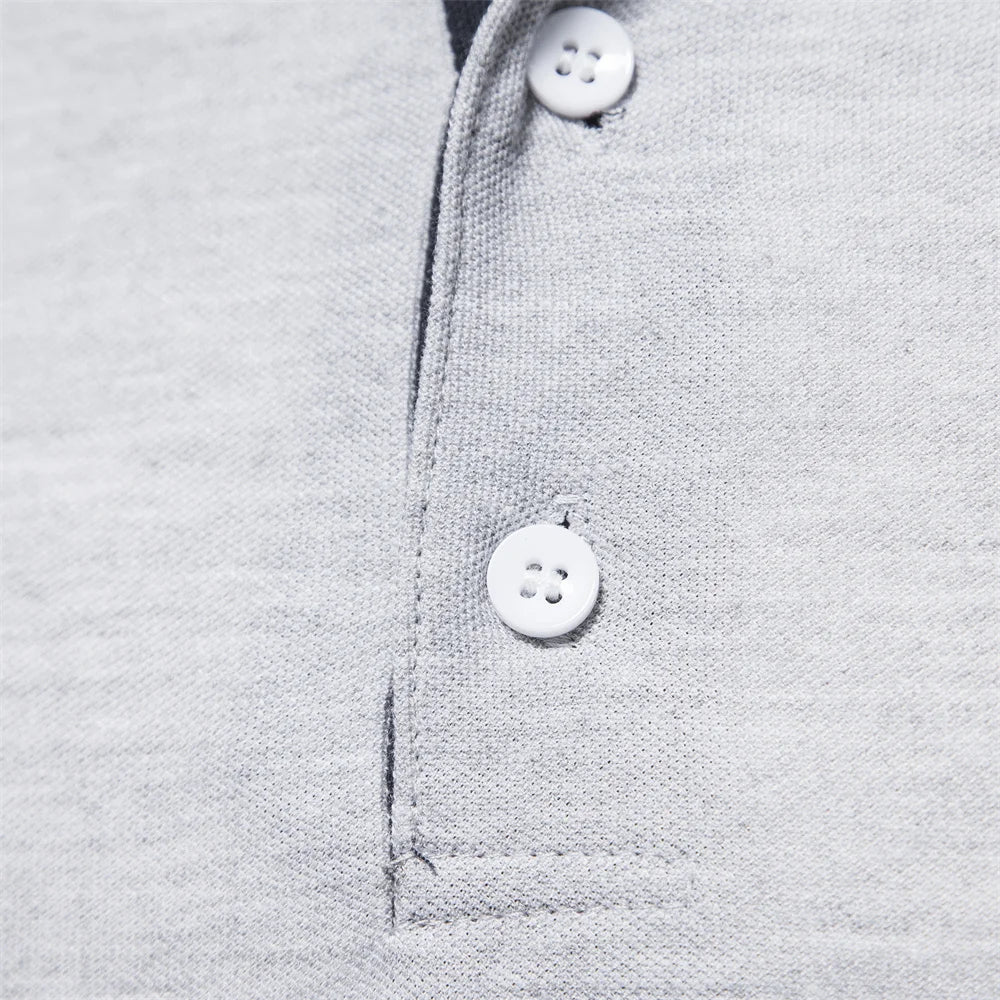 Édouard | Pull Polo Élégant à Broderie