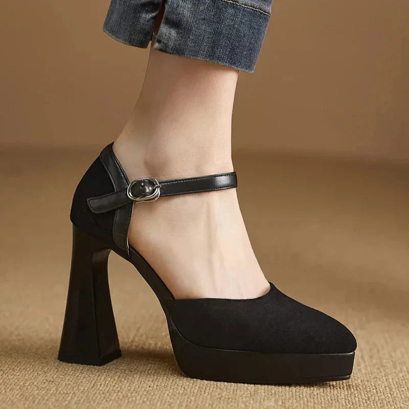 Amandine | Escarpins Élégants à Plateforme