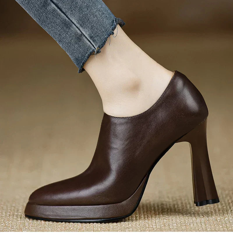 Éloïse | Bottines Élégantes à Talon