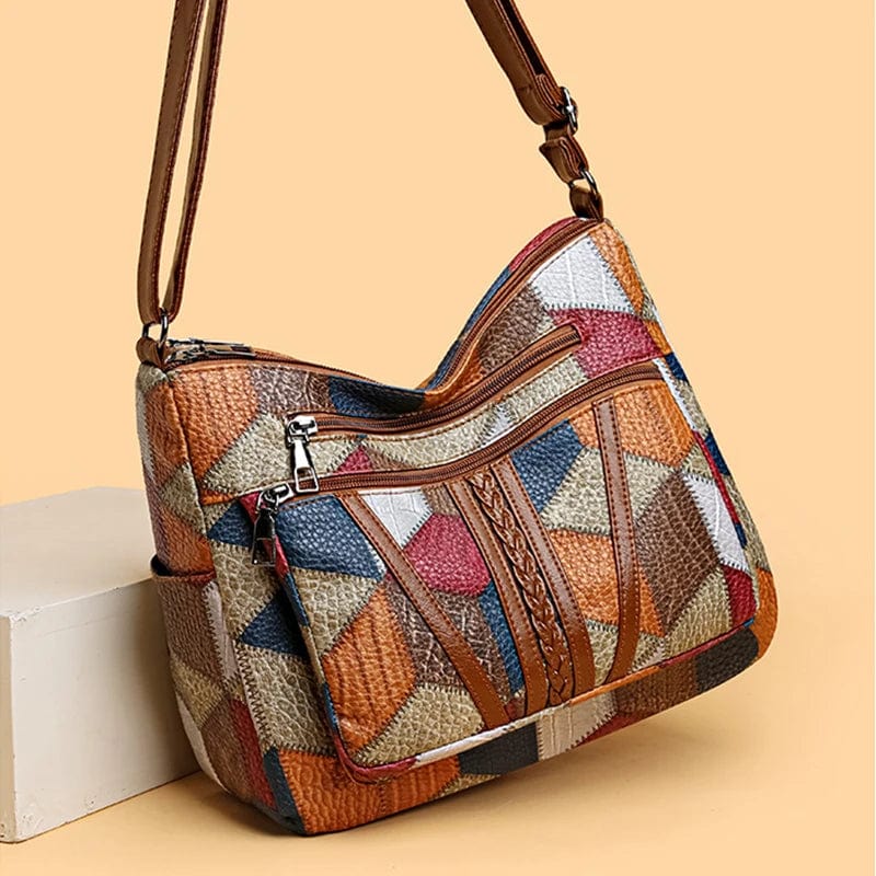 Clémence | Sac à Main Patchwork Artistique