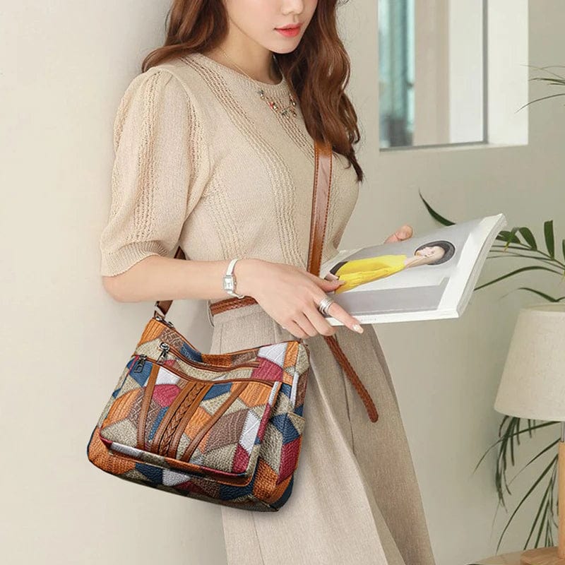 Clémence | Sac à Main Patchwork Artistique
