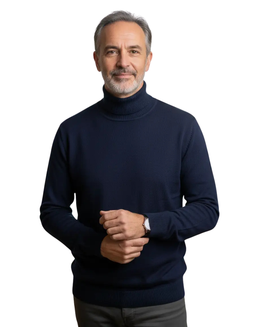Sylvain | Pull en Maille à Col Roulé